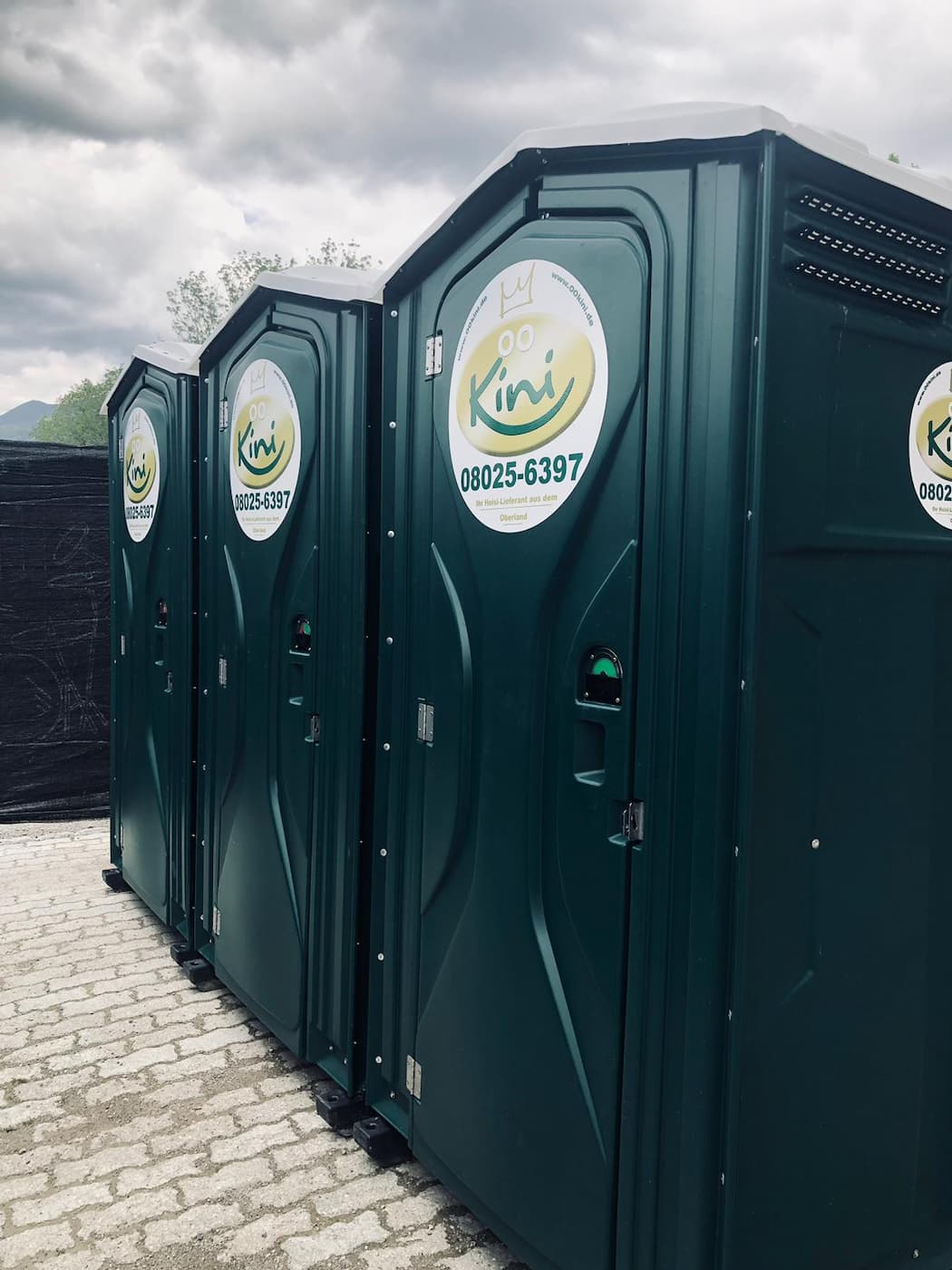 Mobile Baustellentoiletten unter der Einhaltung der ASR Sanitärräume